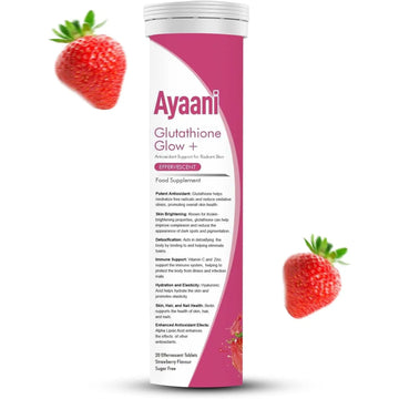 Glutathione Glow+: The Science Behind Ayaani's Premium Effervescent Formula for Radiant Skin - Ayaani